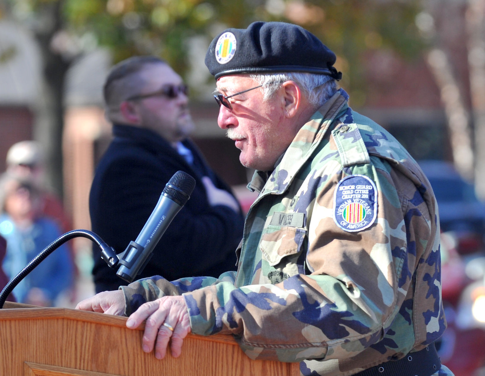 Veterans Day ceremonies at the Rock Island National Cemetery